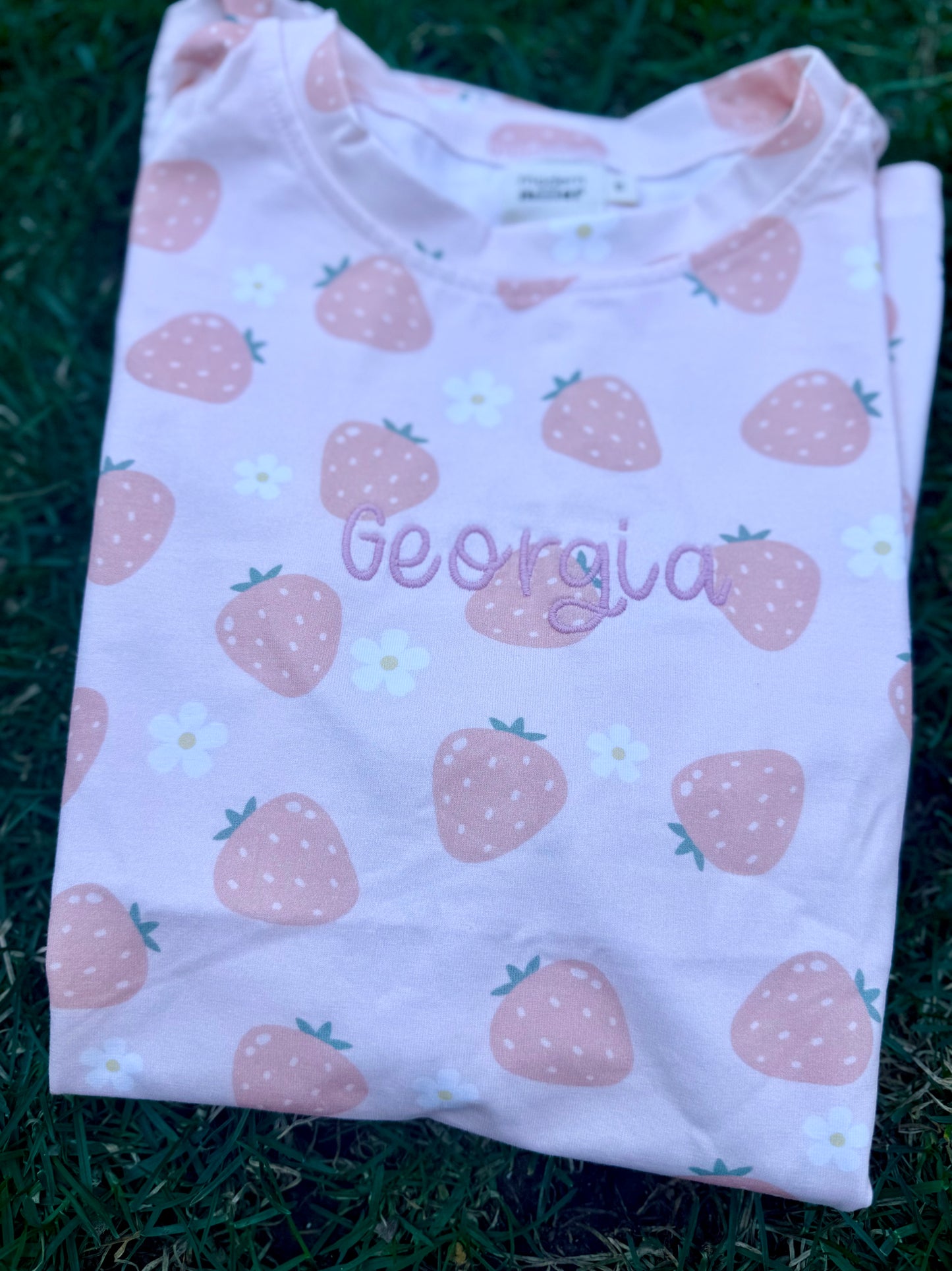 Strawberry T-Shirt Dress