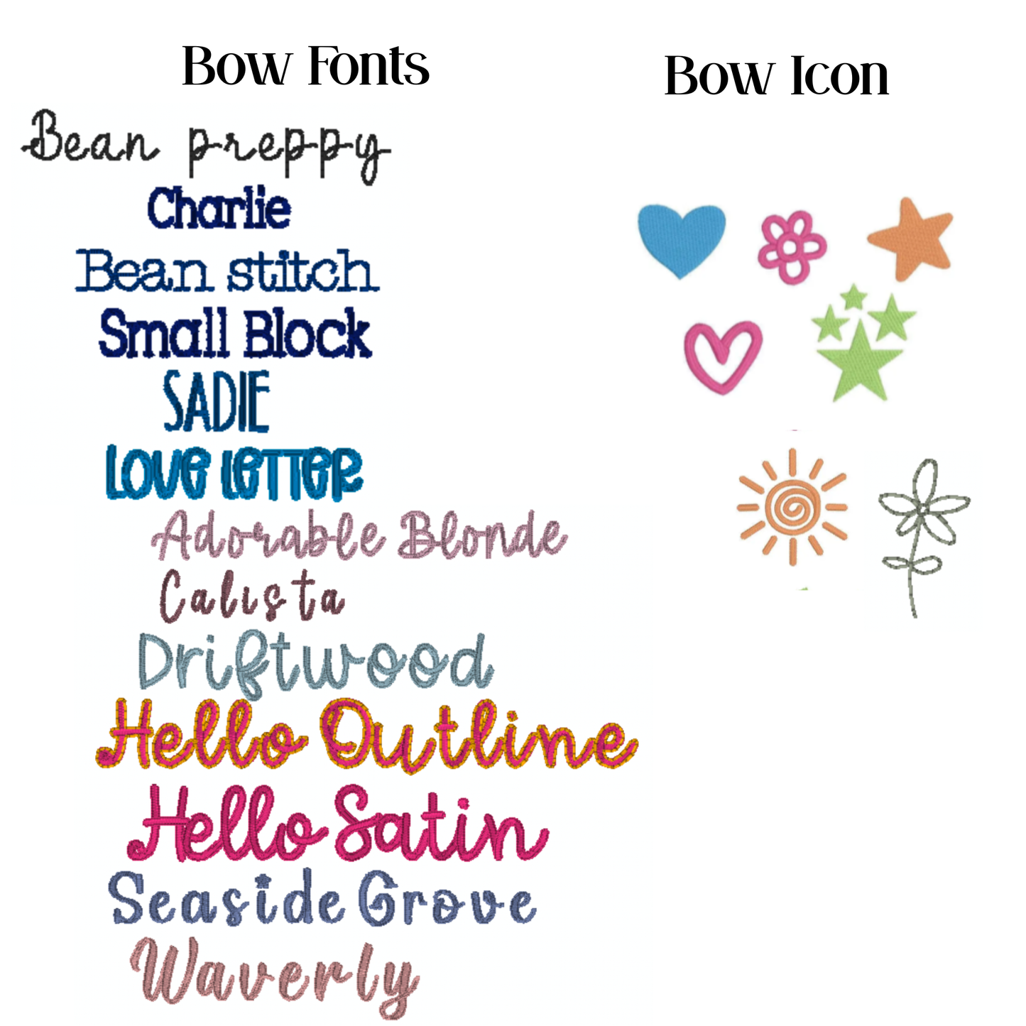 Personalized Bow