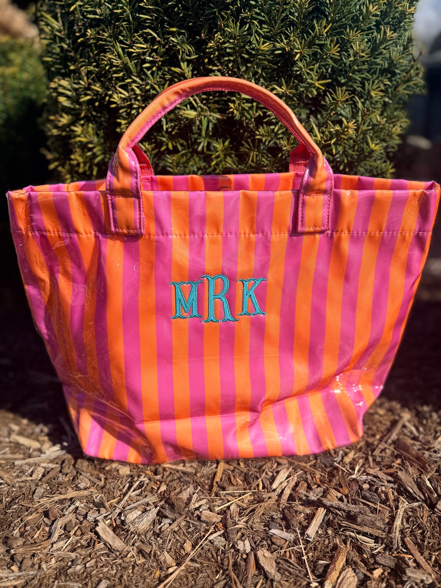 Monogrammed Shoulder Bag