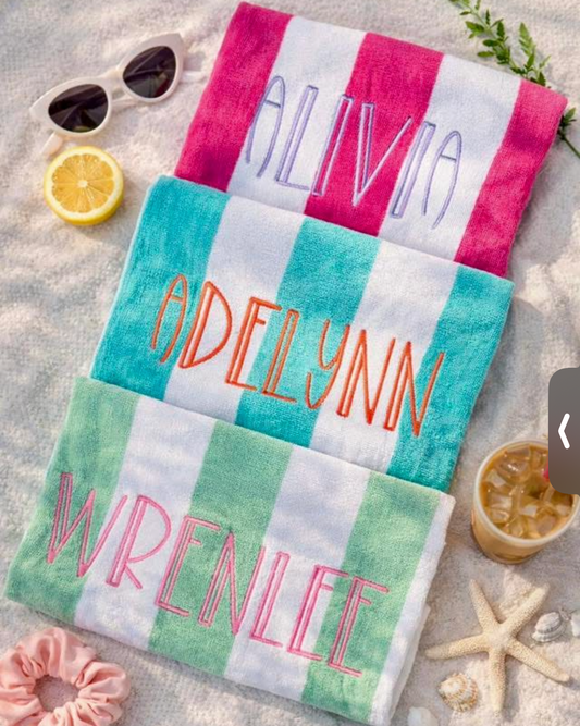 Customized Beach Towel